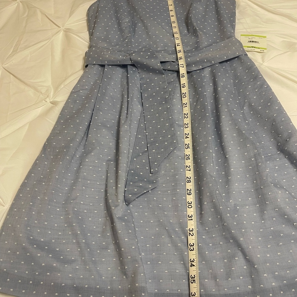 Anne Klein Blue Strapless Sundress